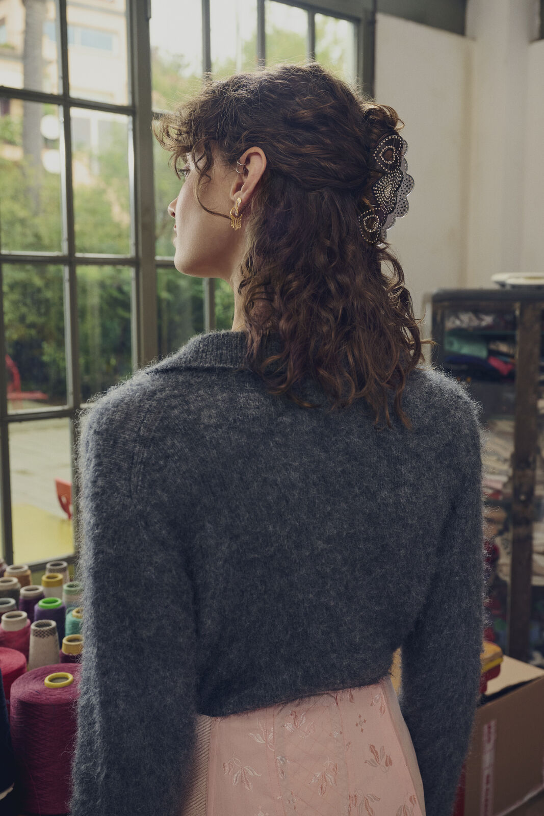 Esca hårklemme - sort